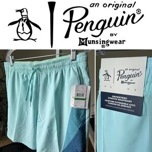 Penguin Men’s Performance Stretch Shorts Size L NWT $64.95